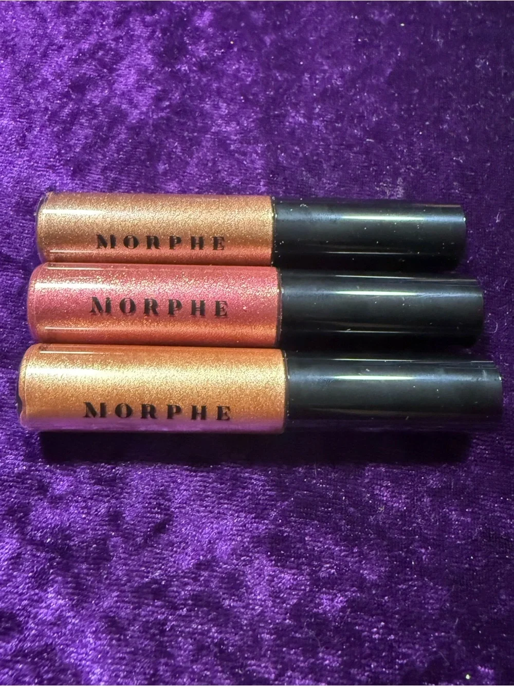 Morphe BARE SIZZLE METALLIC EYESHADOW TRIO